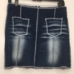 Joy Jeans Mini Skirt